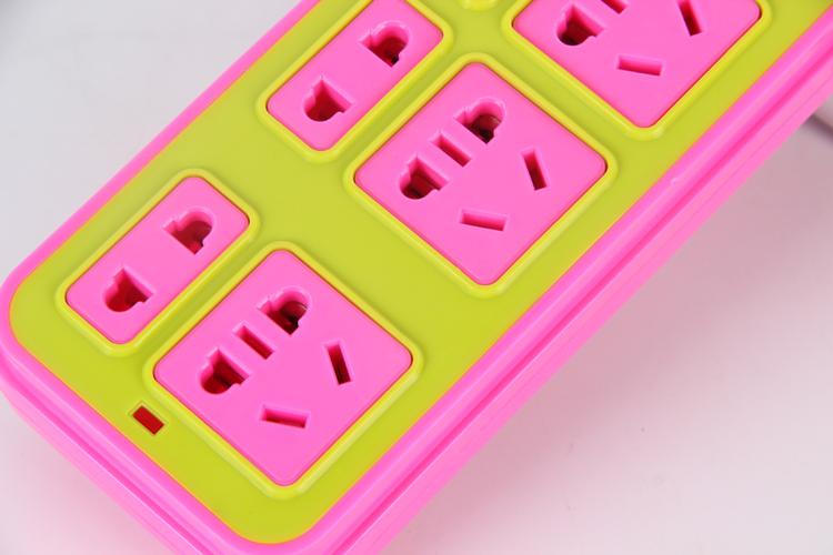 309雪牛安全插排 帶開(kāi)關(guān)插座地拖線插板 十元店貨源日用百貨批發(fā)